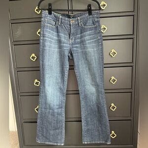 J. Crew Bootcut Blue Denim Jeans, size 32s